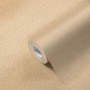 Livingwalls Vliestapete in Creme-Beige mit feiner Struktur, Rolle.