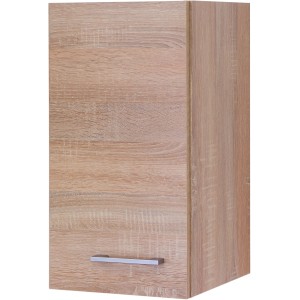Flex-Well Oberschrank Florida in Sonoma Eiche, 30x55 cm, Küchen-Hängeschrank mit Tür und Griff.