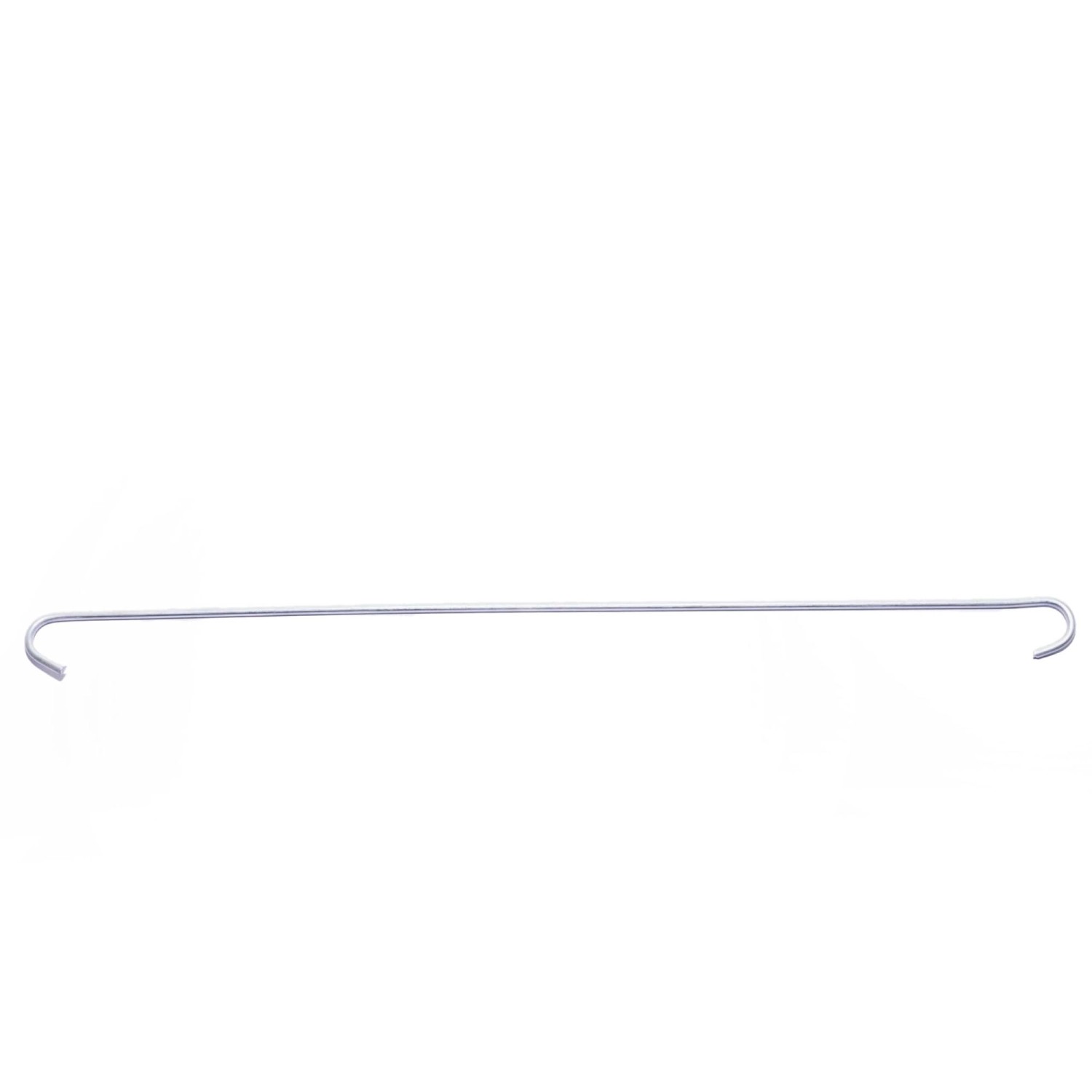 Image of Daprona Sturmklammern Gerade 100x 300mm Stahl Silber Sicherung Dachziegel