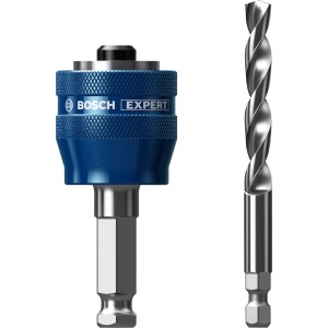 Bosch Expert Power Change Plus Adapter mit HSS-G Bohrer (7,15mm) im Set.