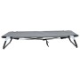 vidaXL Hundebett Hellgrau 105 x 65 x 18 cm Stahl 42008218_4