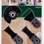Bosch Starlock Set, 4-teilig, für Multifunktionswerkzeuge, geeignet für Boden- und Einbauarbeiten.