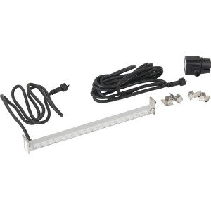 Ubbink LED Leiste 30 cm für Wasserfall, mit Trafo, 20 LEDs, Teichdeko.