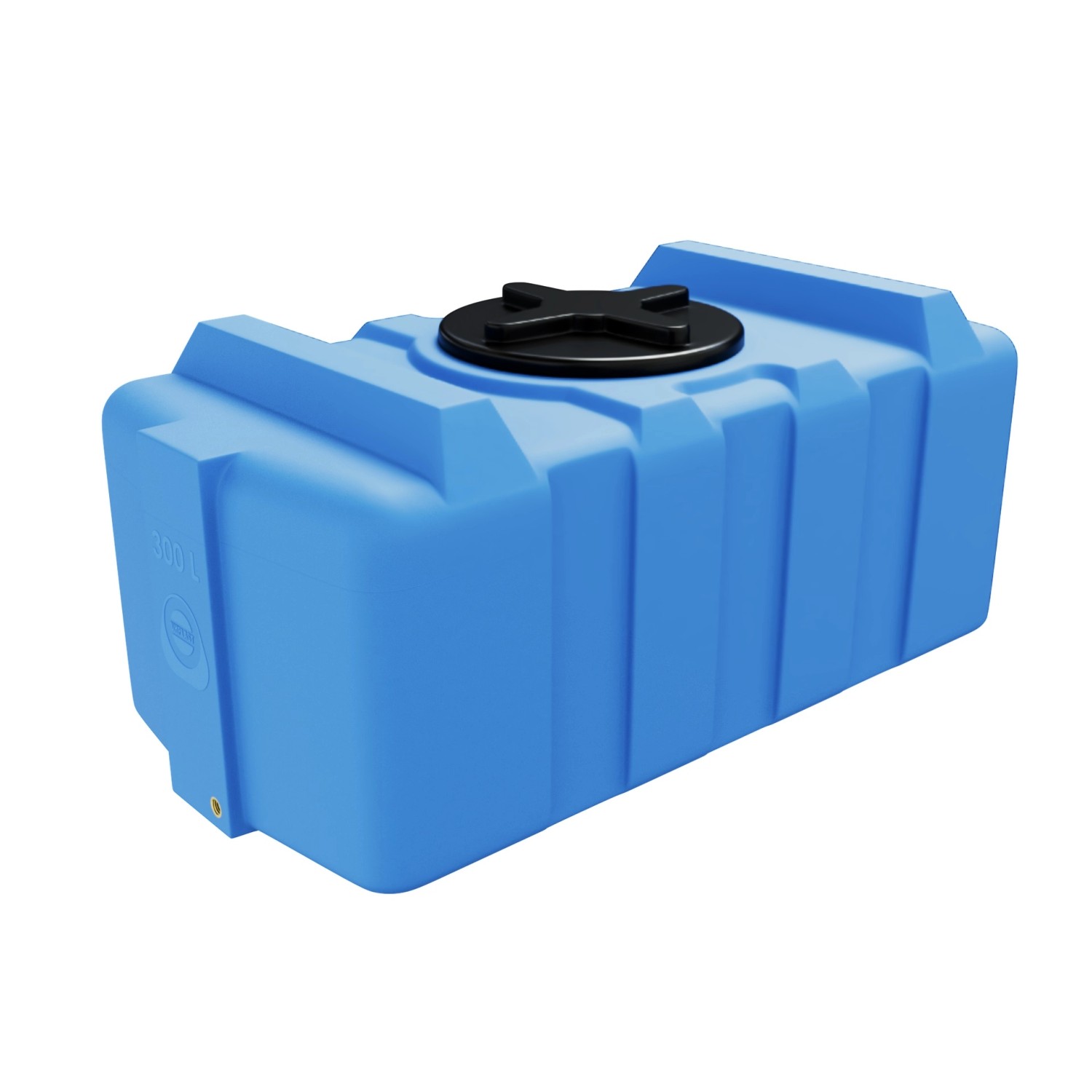 KMND 300L Rechteckig Trinkwasser Wassertank Blau