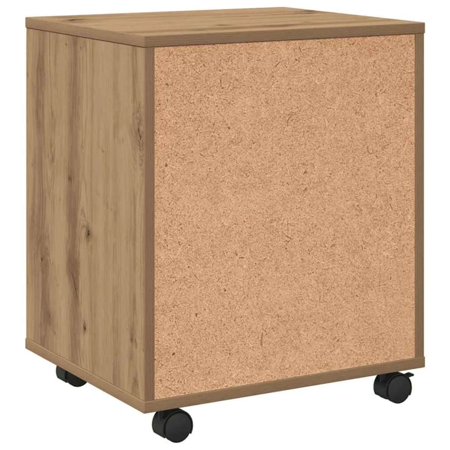 vidaXL Rollcontainer Artisan-Eiche 45x38x54 cm Holzwerkstoff 856655_7
