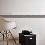 Bricoflor Tapetenbordüre Barock grau silber, Ornament-Design im Wohnzimmer.