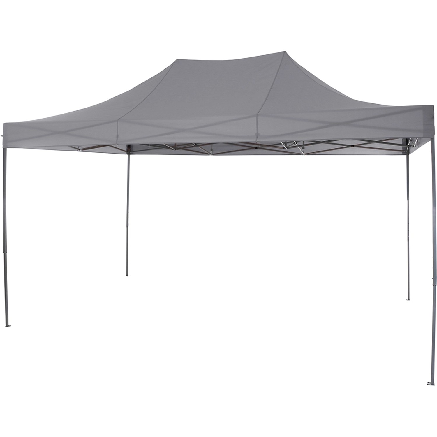 Grauer Siena Garden Allrounder Pavillon 300x450 cm mit Stahlgestell und Polyesterdach.