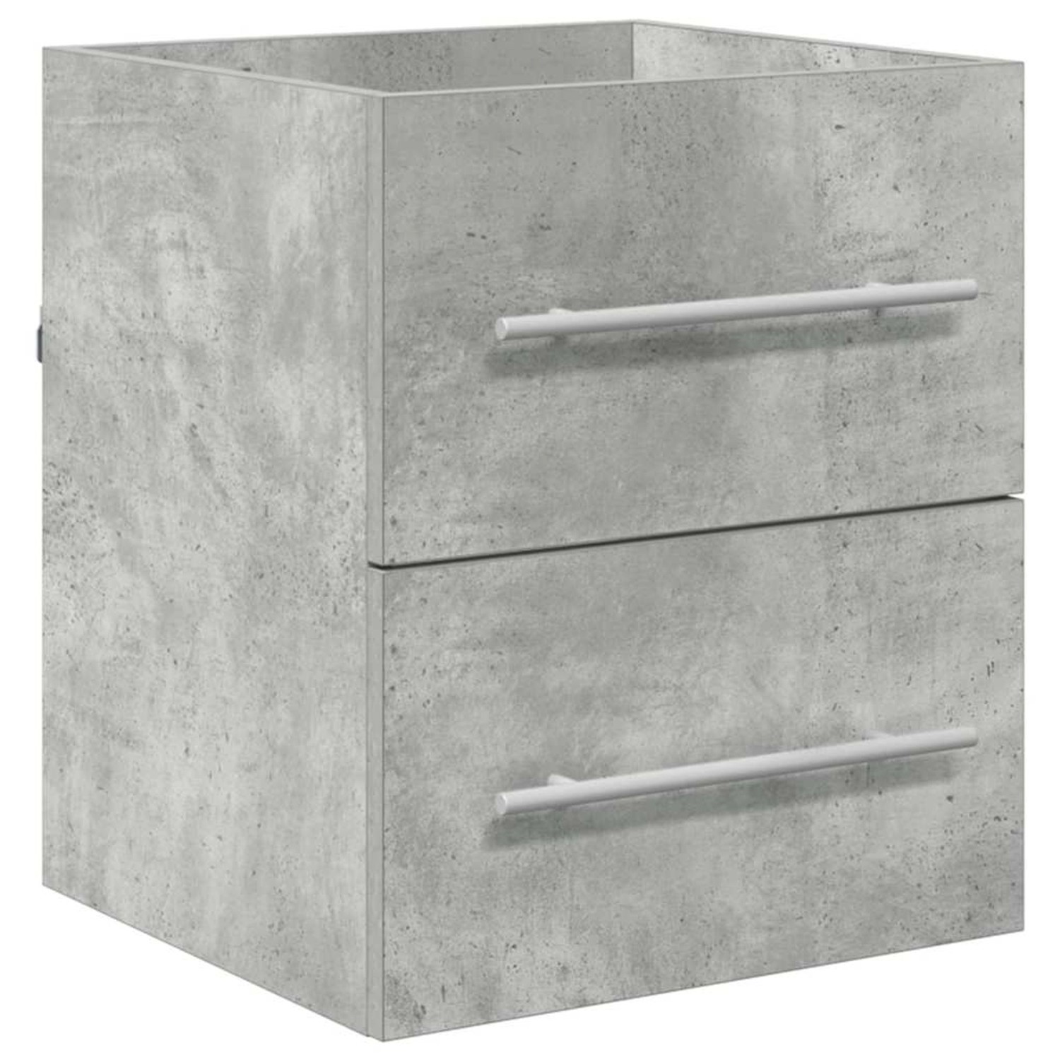 vidaXL Waschbeckenunterschrank Beton Grau 38,5 x 41 x 48 cm 880447 günstig online kaufen