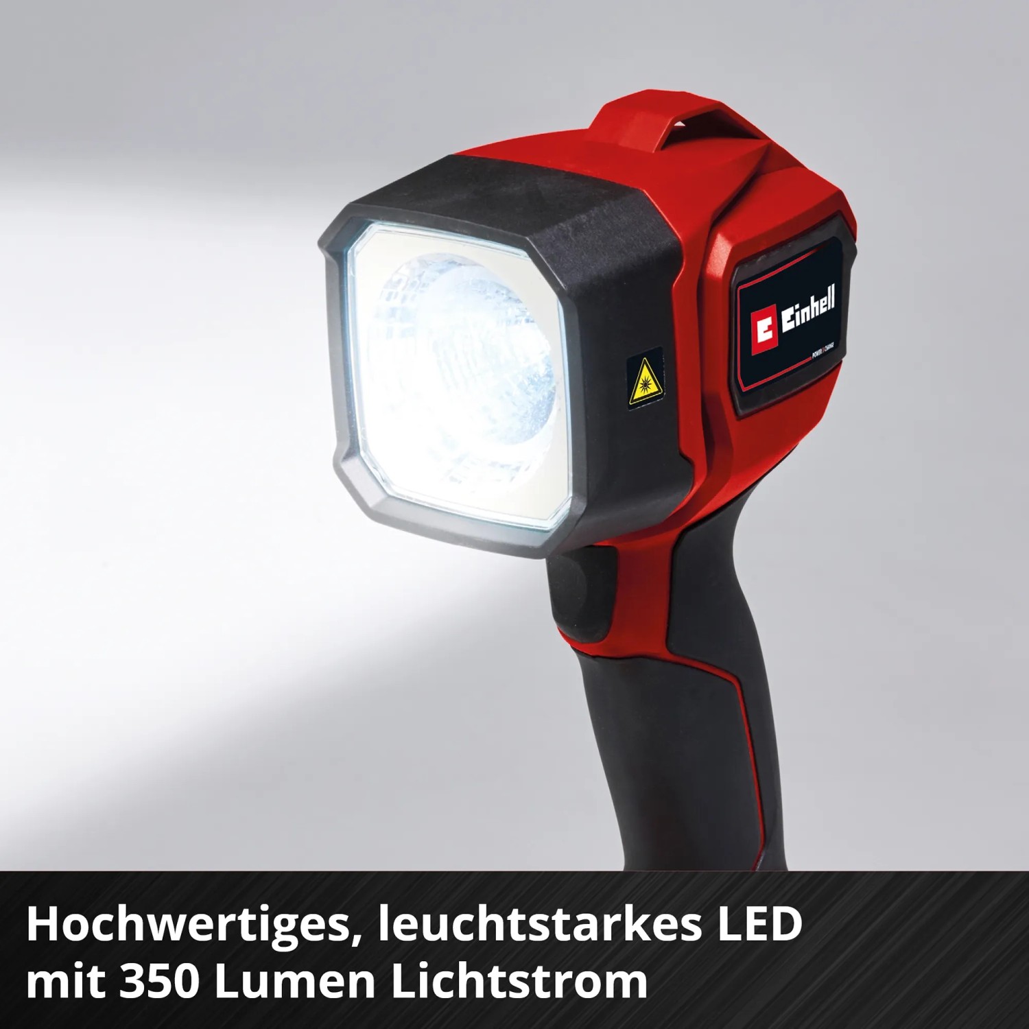 Akku-Lampe Für Einhell 18V – 12W LED, E27, Dimmbar 350–1300 Lm, 5500–6500K – Kabelloser Arbeitsstrahler Für Baustelle, Camping & Notfall