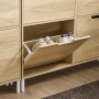 SoBuy Schuhschrank Schmal mit 4 Klappen Schuhkipper für Diele Flur FSR100-N_7
