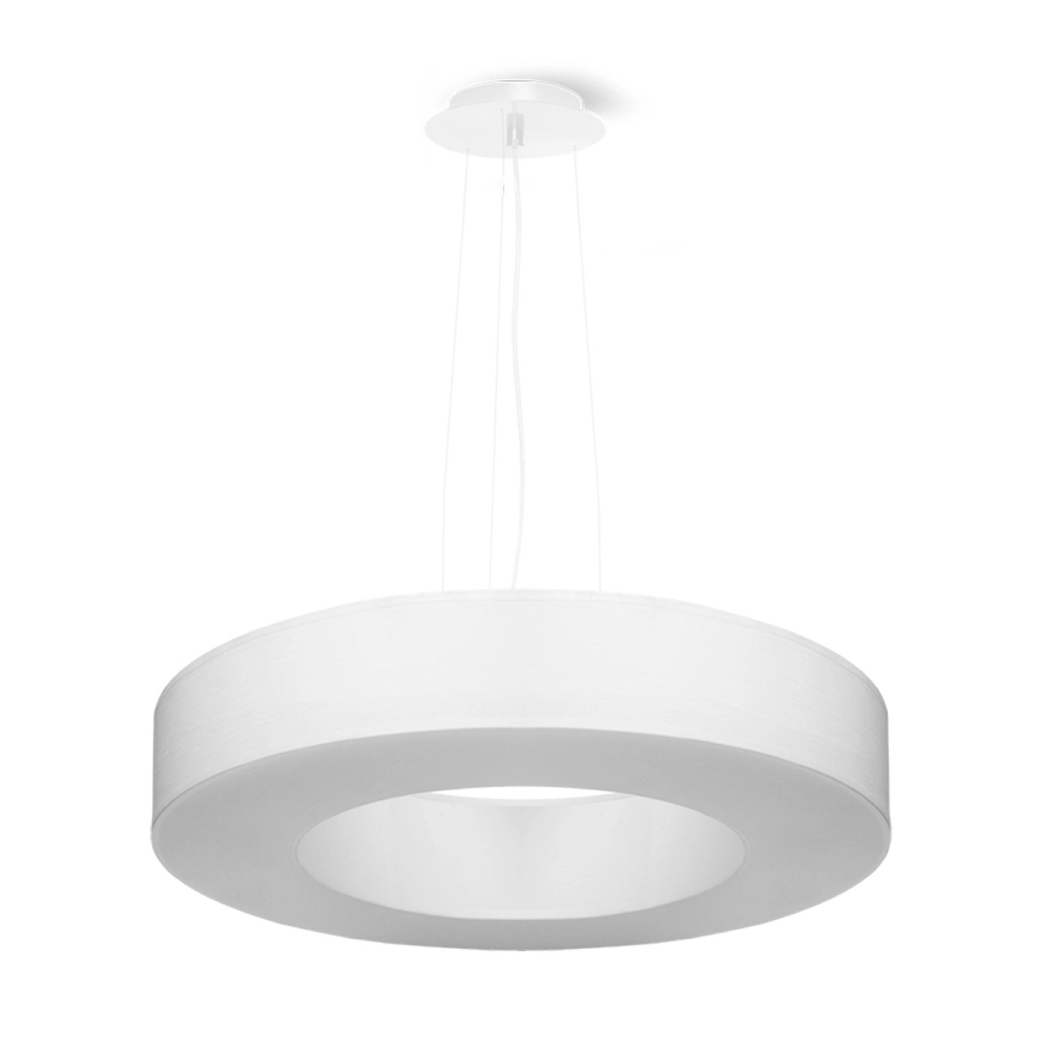 Sollux Lighting Kronleuchter Saturno Slim 50 Weiß günstig online kaufen