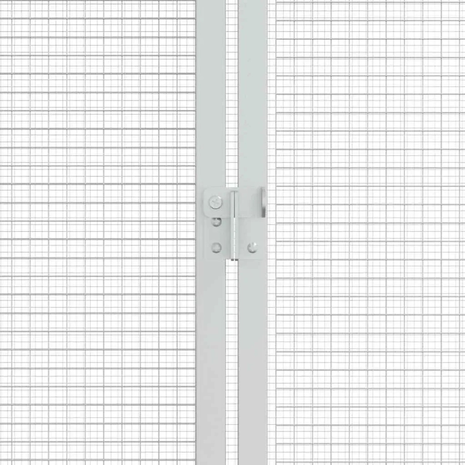 vidaXL Vogelkäfig Anthrazit 215 x 208 x 247 cm Verzinkter Stahl 3325152_8