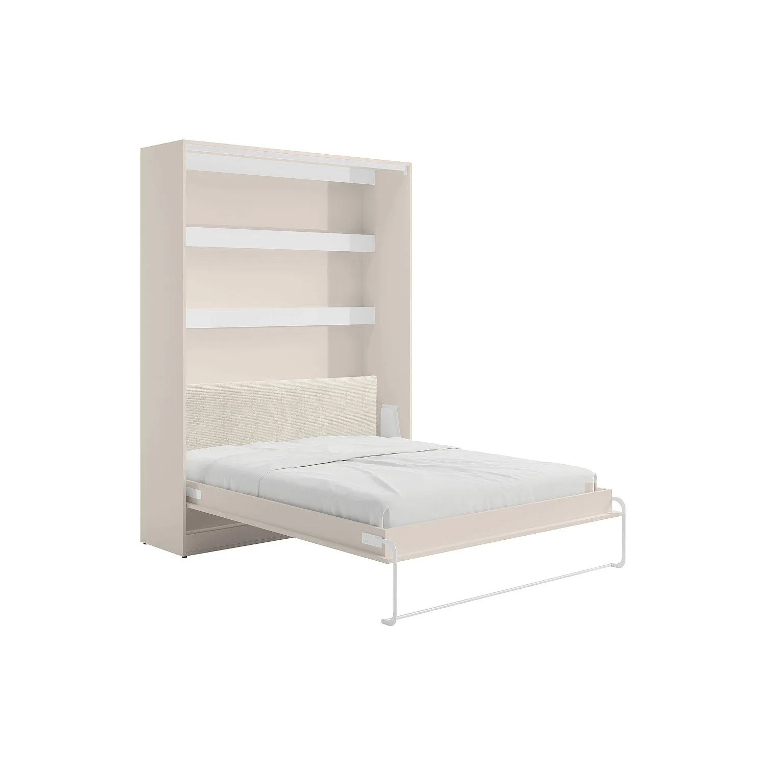 Vente-unique Schrankbett Rapili Beige 179 cm