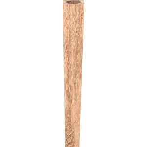 Quadratischer Möbelfuß aus Eiche, 400 mm hoch, für individuelle Möbelgestaltung.