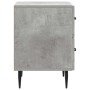 vidaXL Nachttisch 2 Stk Betongrau 43 x 34,5 x 47,5 cm Holzwerkstoff 894762_6
