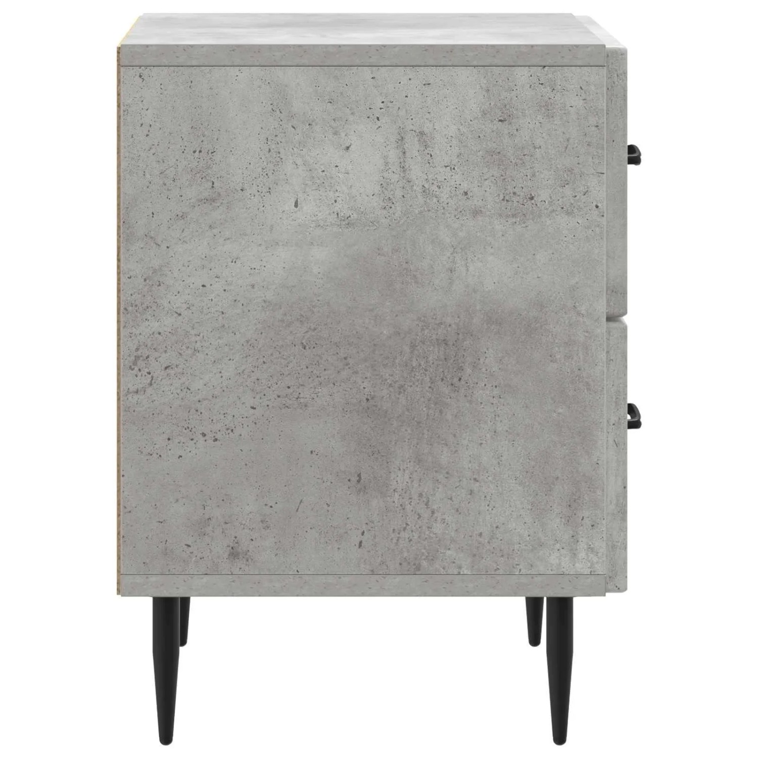vidaXL Nachttisch 2 Stk Betongrau 43 x 34,5 x 47,5 cm Holzwerkstoff 894762_6