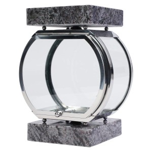 KOKA Grablampe Rund Edelstahl Granit Orion