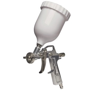 Einhell Druckluft Farbspritzpistole aus dem 13-teiligen Zubehörset für Kompressoren.