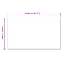 vidaXL Kunstschaffell Teppich Tafalla Creme 100 x 200 cm Polyester 42021503_10