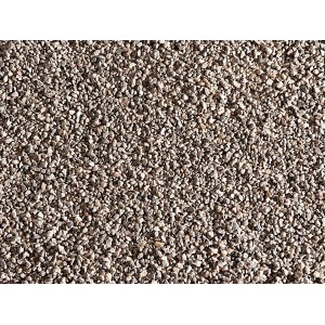 Nahaufnahme: Beton-grauer Scherf Pflastersplitt, 2-4 mm Körnung, ideal für Pflasterfugen und Rasengitter.