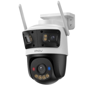 IMOU Überwachungskamera Cruiser Triple Intelligente PTZ WLAN Überwachungskamera mit drei Objektiven