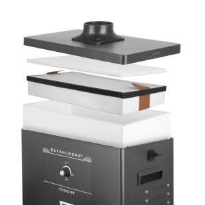STAHLWERK Rauchabsaugung FE-210 ST mit Filter-System, zur Absaugung von Rauch, Gasen und Dämpfen.