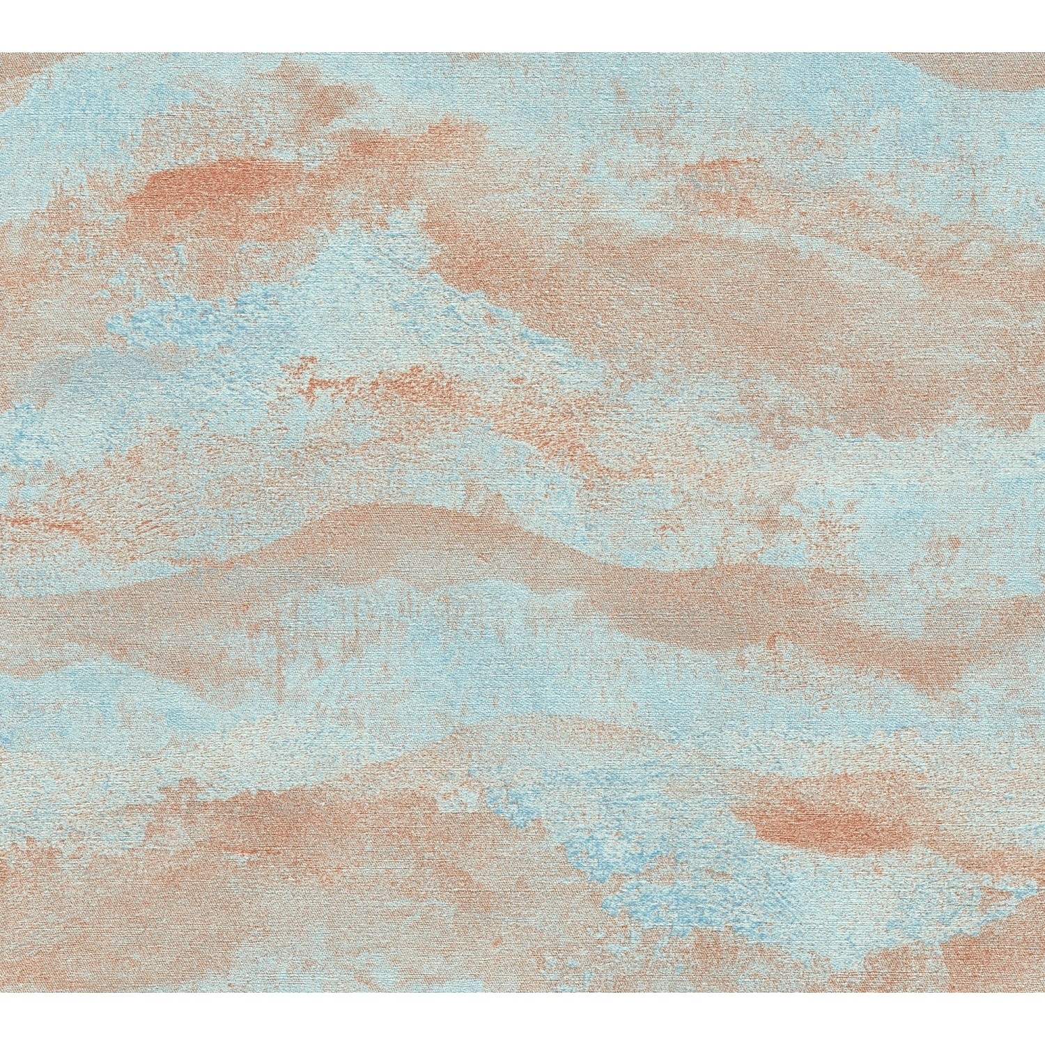 A.S. Creation Vliestapete Abstrakt Landschaft 10,05 m x 0,53 m Hellblau FSC günstig online kaufen