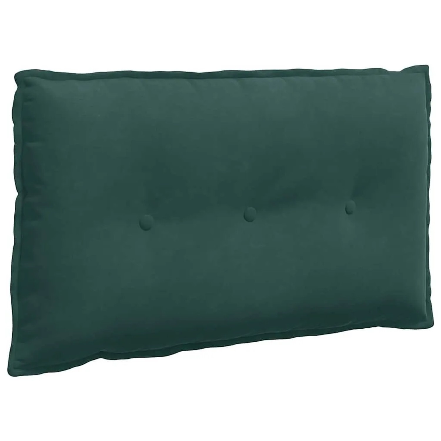 vidaXL Rückenkissen Dunkelgrün 80 x 50 cm Cordstoff 42014720