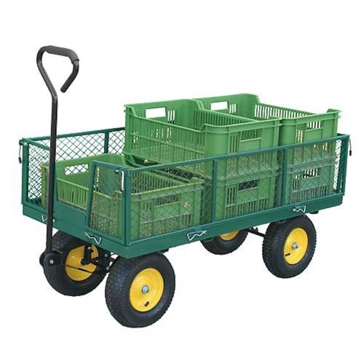 PROREGAL Schubkarre, Bollerwagen 1250x650x320mm günstig online kaufen