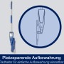 Bona Premium Spray Mop für Parkett mit Kartusche, Reinigungsgerät mit blauem Mikrofaser-Pad.