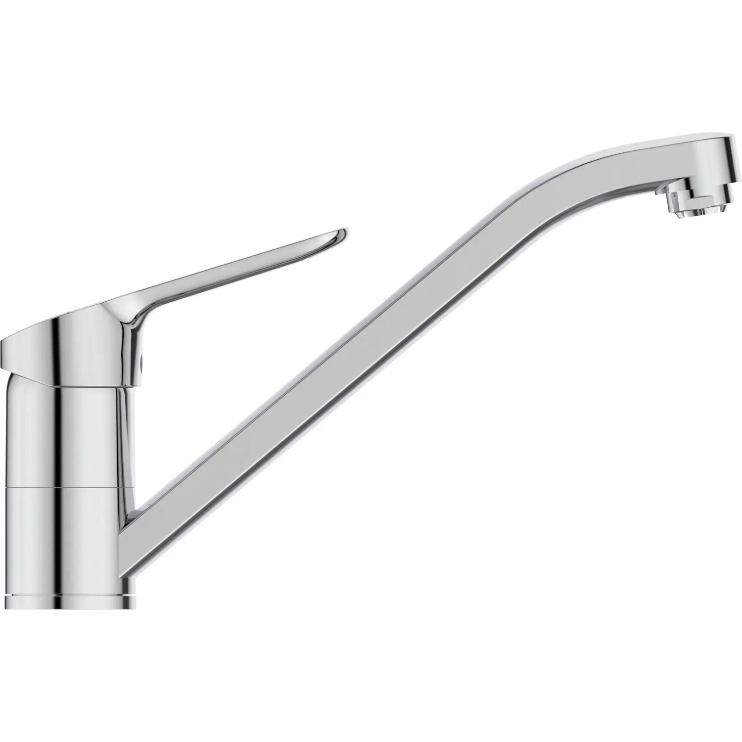 Ideal Standard Ceraflex Küchenarmatur Niederdruck, Chrom. Einhebelmischer mit schwenkbarem Auslauf.