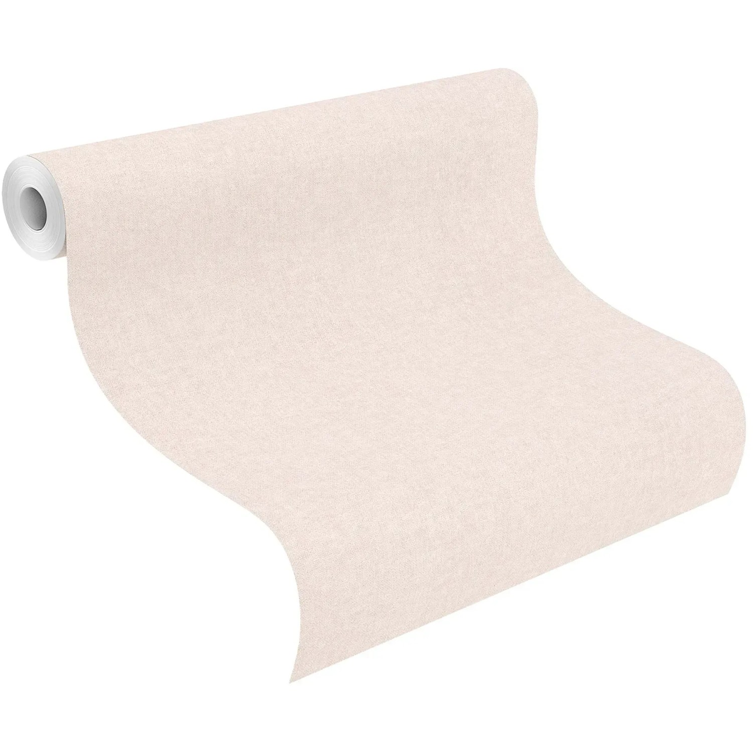 Rasch Vliestapete Bambino XIX, Uni Beige, Rolle. Dekorative Tapete für Wohn- und Kinderzimmer.