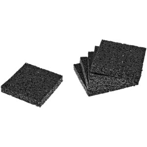 Elephant Unterlegpads, 25 Stk., für Terrassenmontage: Konstruktiver Holzschutz und Trittschalldämmung.