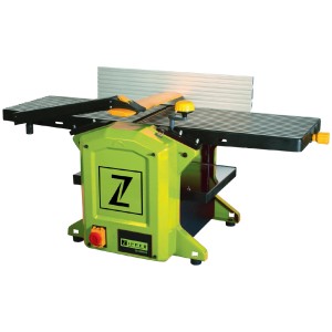 Zipper Abricht- & Dickenhobel ZI-HB305, Hobelmaschine in Grün und Schwarz.