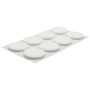 Wagner Softfilz-Pads, 24er Set, Ø 22mm, weiß. Möbelgleiter zum Schutz empfindlicher Oberflächen.