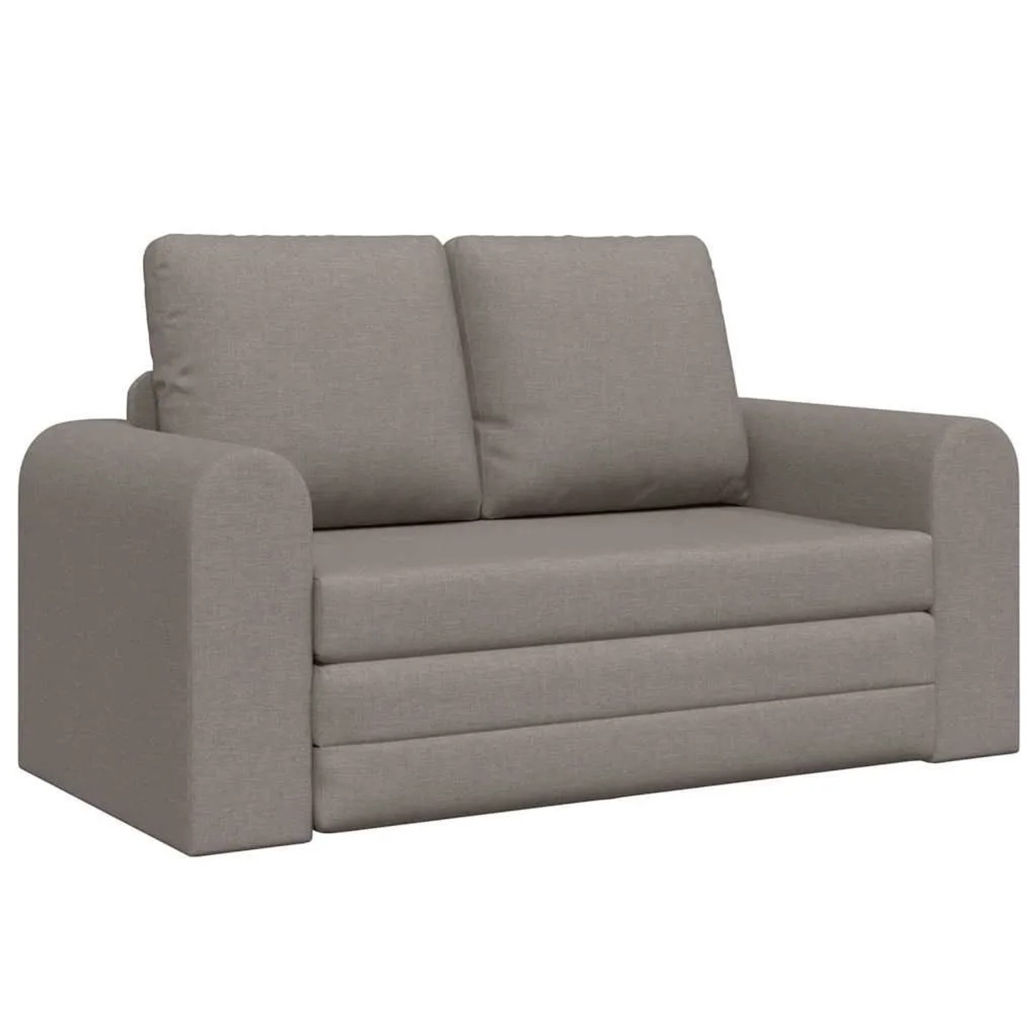 Thumbnail - vidaXL Schlafsofa 60cm Taupe Stoff 4106678