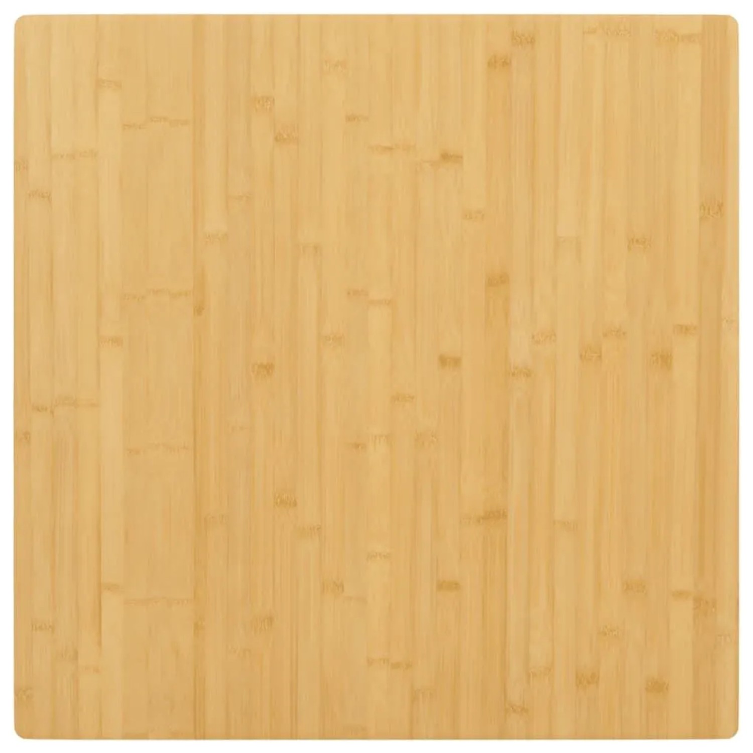 vidaXL Tischplatte 90x90x2,5 cm Bambus 352703