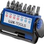 LUX Bit-Set Classic, 15-teilig mit Bithalter in Aufbewahrungsbox.