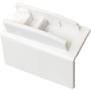 Weißer Falzklebeträger von Schöner Wohnen zur Plissee-Montage ohne Bohren.