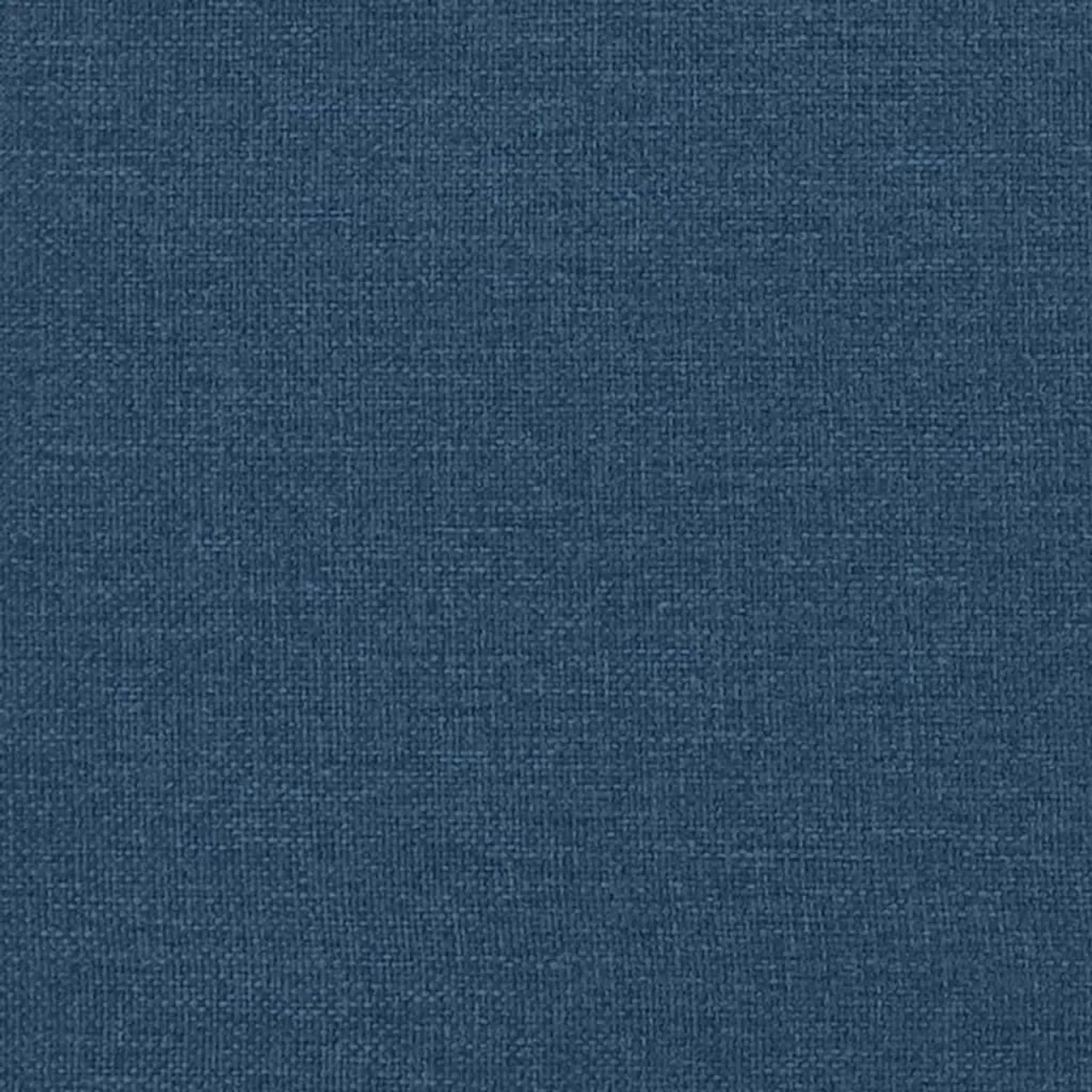 Nahaufnahme des blauen Stoffbezugs vom vidaXL Boxspringbett 80x200 cm.