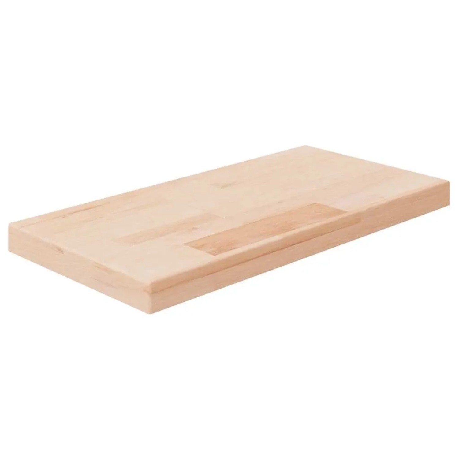 vidaXL Regalboden 40x20x2,5 cm Unbehandeltes Massivholz Eiche 342934