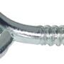Verzinkte LUX Ringschraube (2,8x16 mm) mit Holzgewinde, 9er-Set für Befestigungen.