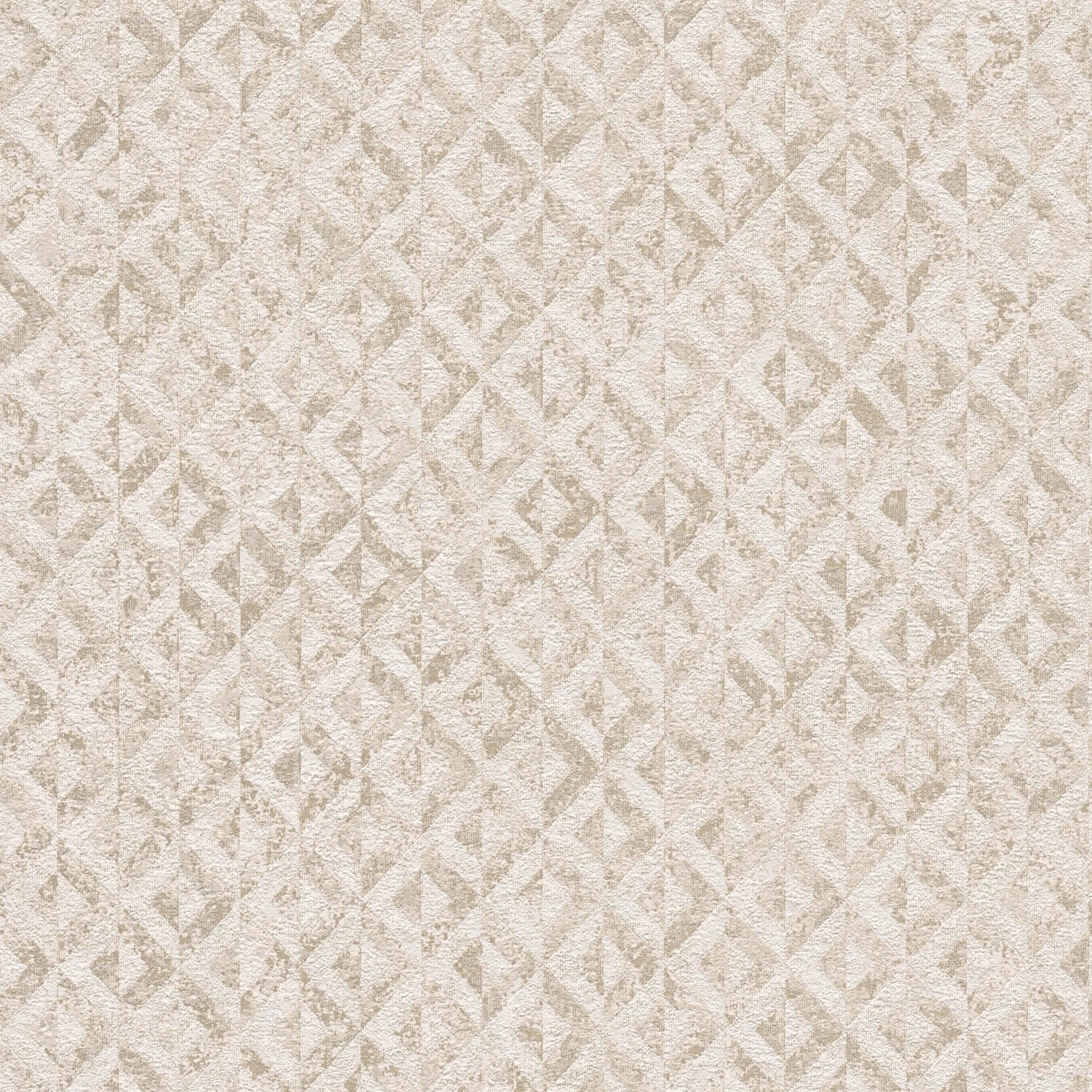 PROFHOME 395052-GU Grafik Tapete Geometrisch schimmernd Weiß Gold 0,53 m x günstig online kaufen