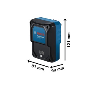 Bosch Professional GCA 30-42 Auto-Start-Set für Staubsauger, Maße dargestellt.