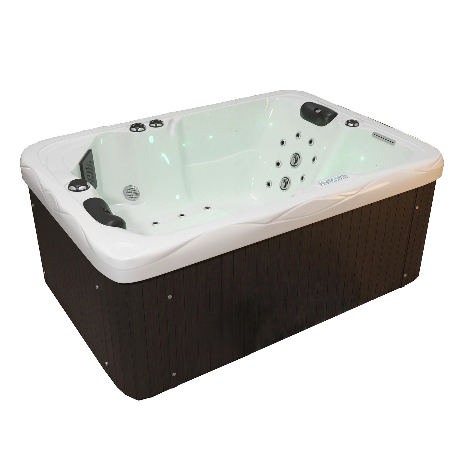 Tronitechnik Outdoor Whirlpool Levanzo 22Kw Pumpe 3Kw Heizung - 190 X 135 X 77Cm - Inkl Heizung 41 Massagedüsen