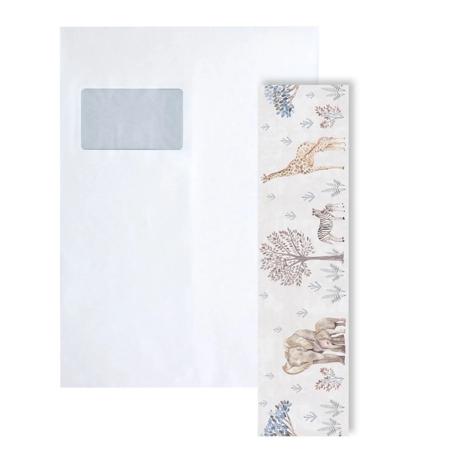 PROFHOME S-771771-GU Länge ca. 29 cm Bordüre Muster 1 Musterstück