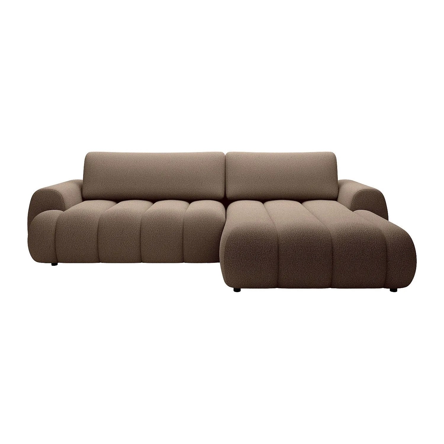 Vente-unique Schlafsofa Fridora Taupe 272 cm
