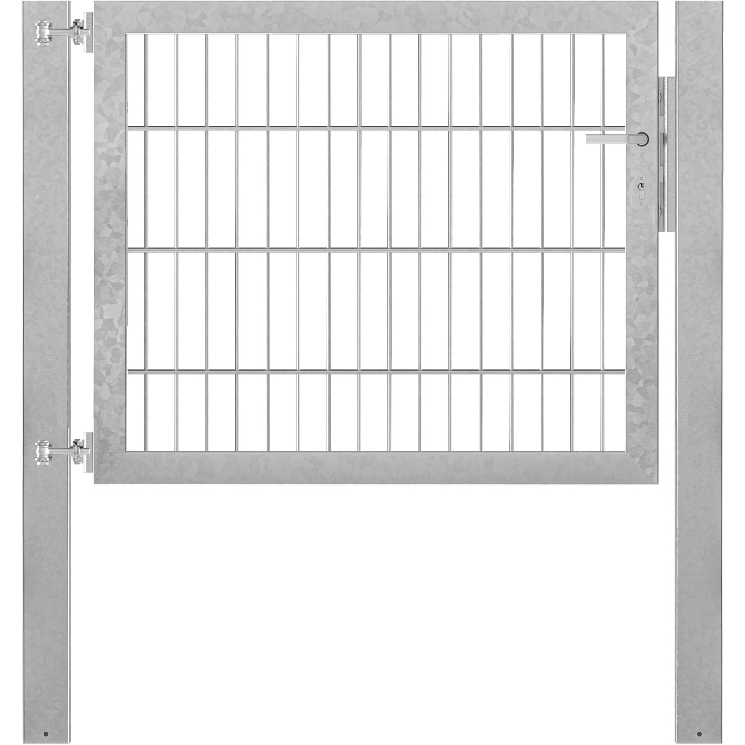 Einzeltor Flexo Plus 100 cm x 80 cm Pfosten 80 cm x 80 cm Feuerverzinkt günstig online kaufen