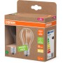 Osram E27 LED Leuchtmittel 2er-Set, Glühlampenform, 3,8W, warmweiß.
