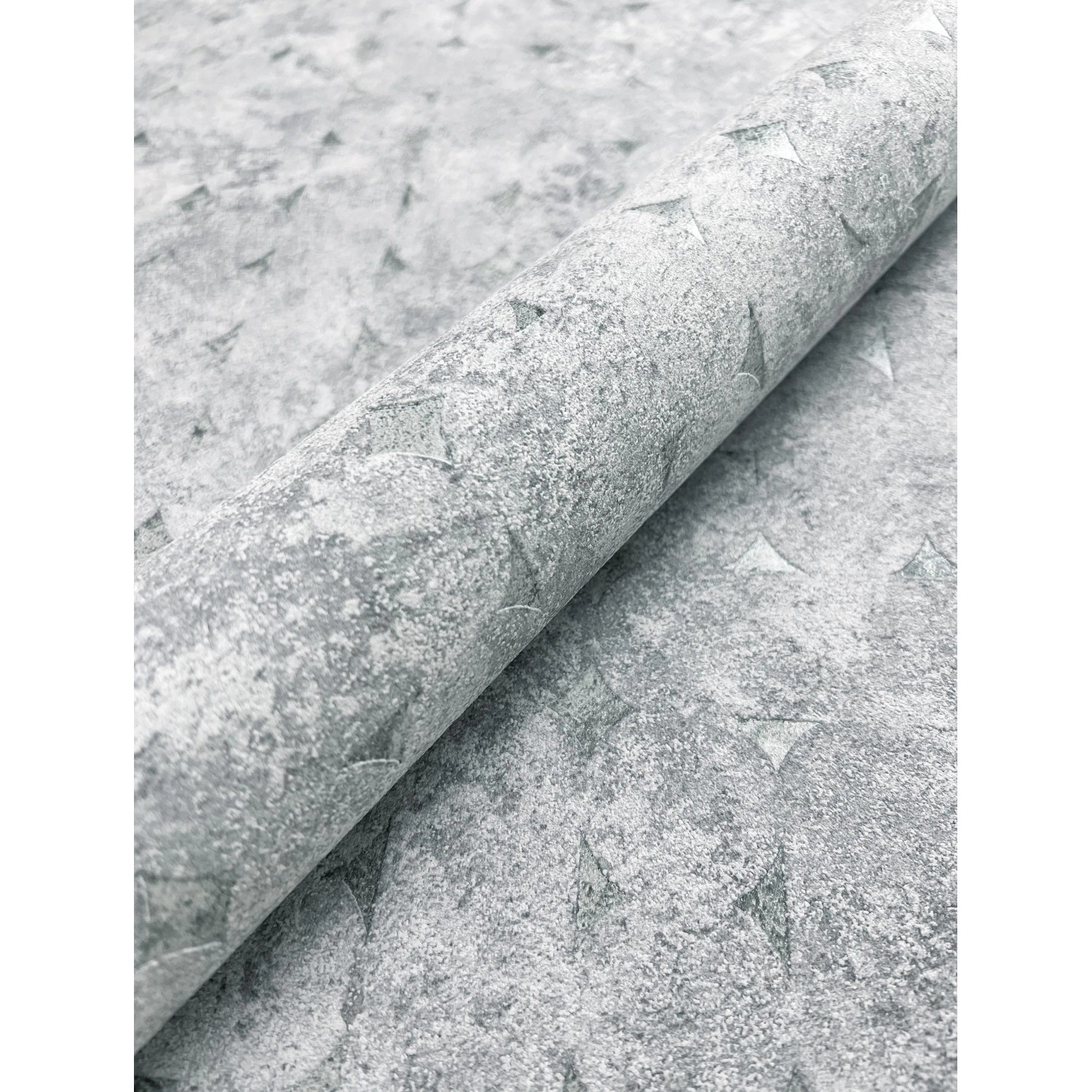 Newroom Vliestapete Saran Silver Grey Rauten Modern FSC® günstig online kaufen